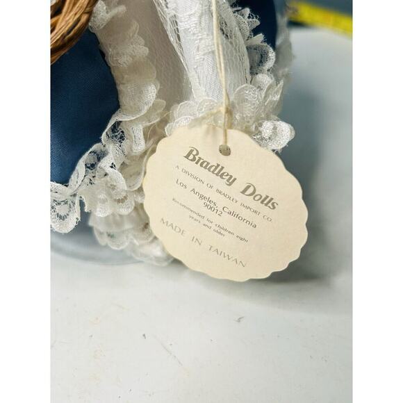 Vintage Bradley Stone Birthstone Doll October Miss Opal Yellow Stone Opal Flower - Picture 3 of 11